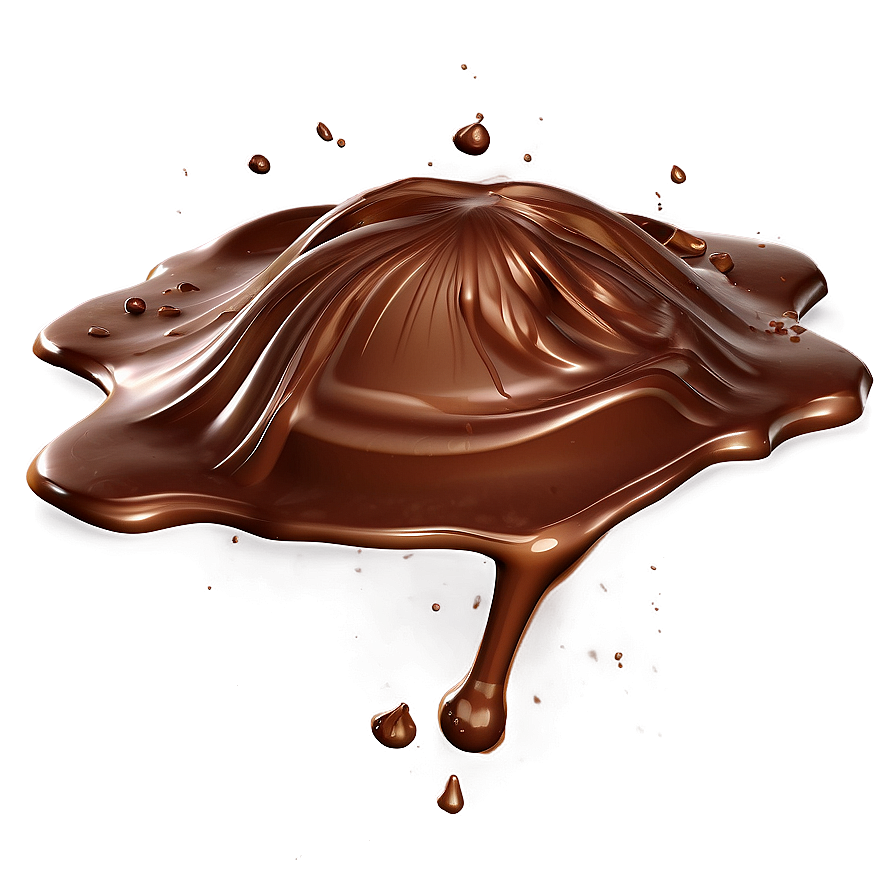 Chocolate Splash Design Png 06262024