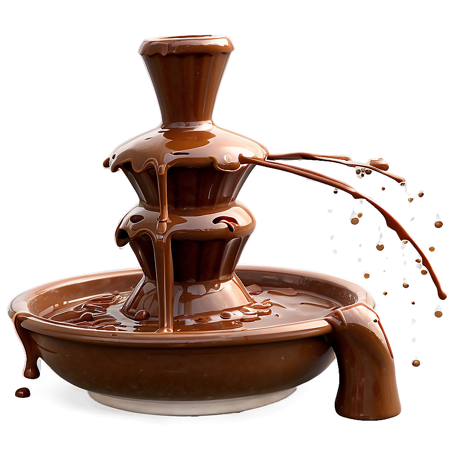 Chocolate Splash Fountain Png 17