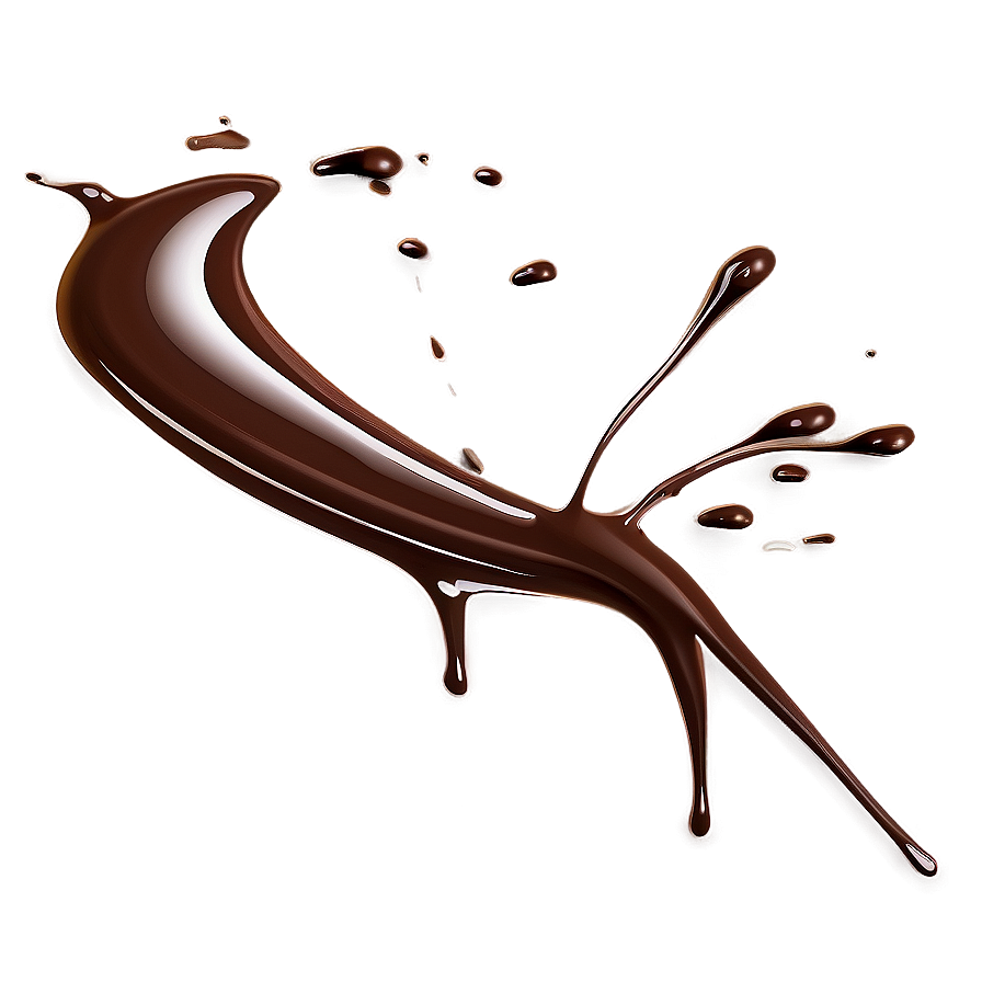 Chocolate Splash Illustration Png 6