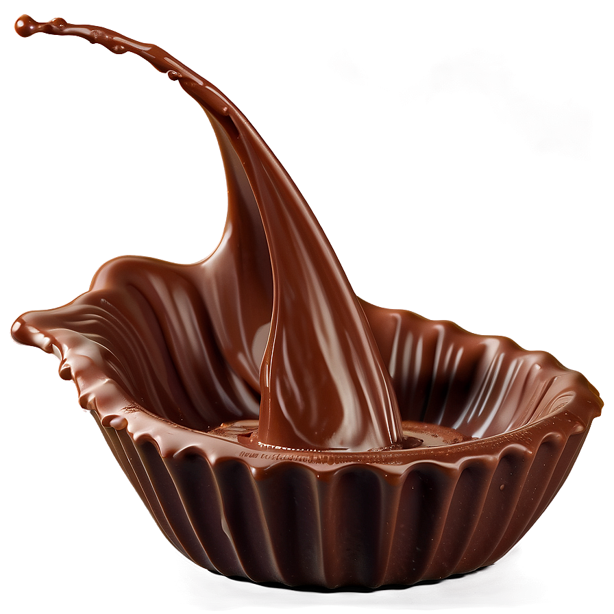 Chocolate Splash Isolated Png 06262024