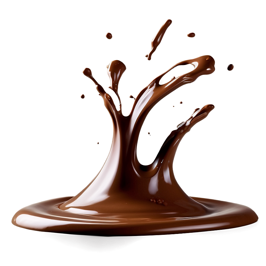 Chocolate Splash Overlay Png 06262024