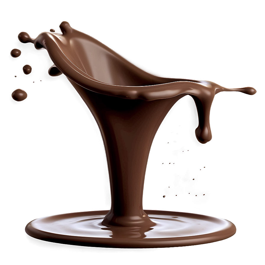 Chocolate Splash Overlay Png 25