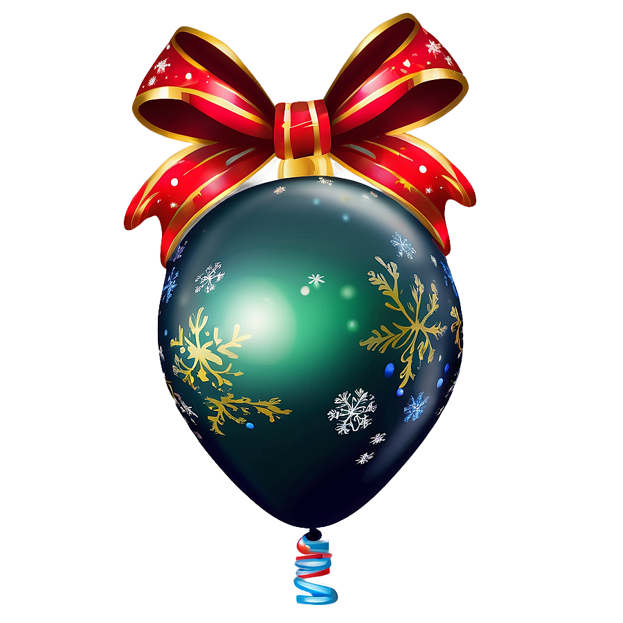 Christmas Balloon Decor Png Tpx