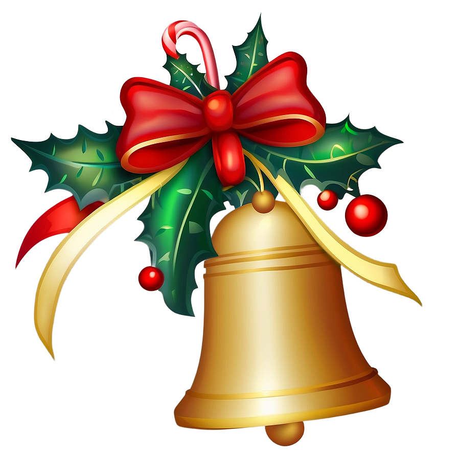 Christmas Bell Clipart Png 05032024