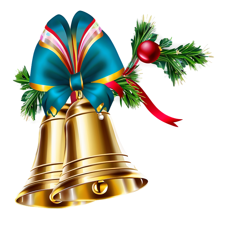 Christmas Bells Clipart Png 06122024