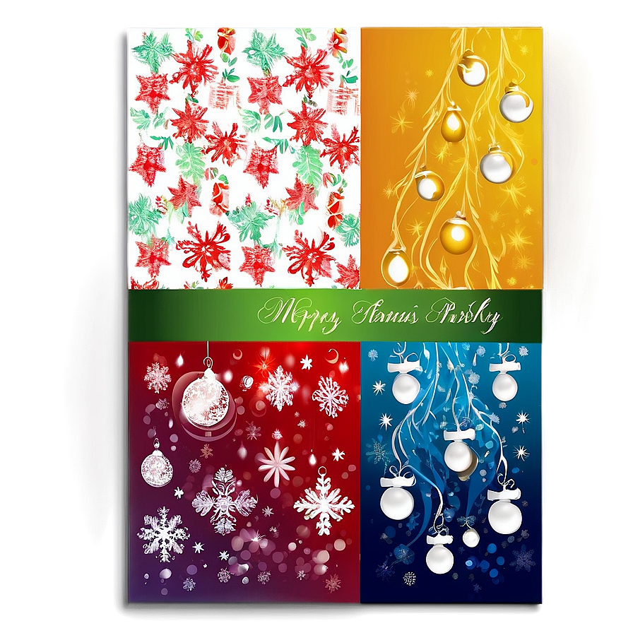 Christmas Card For Business Png 23