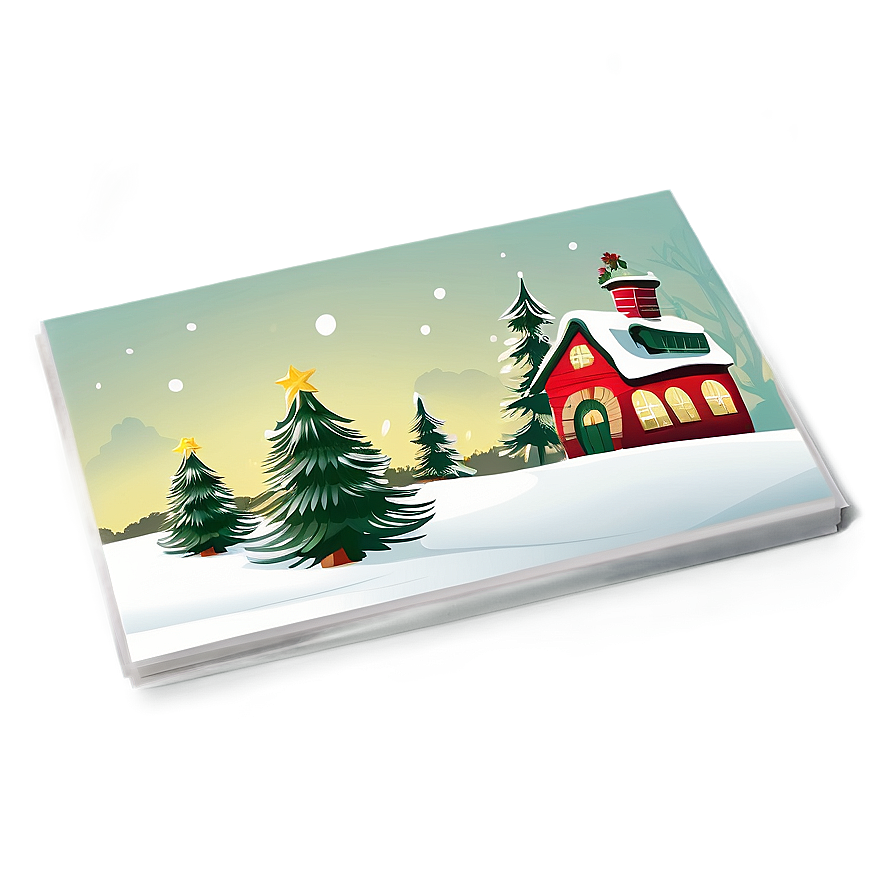 Christmas Card Set Png Xbt