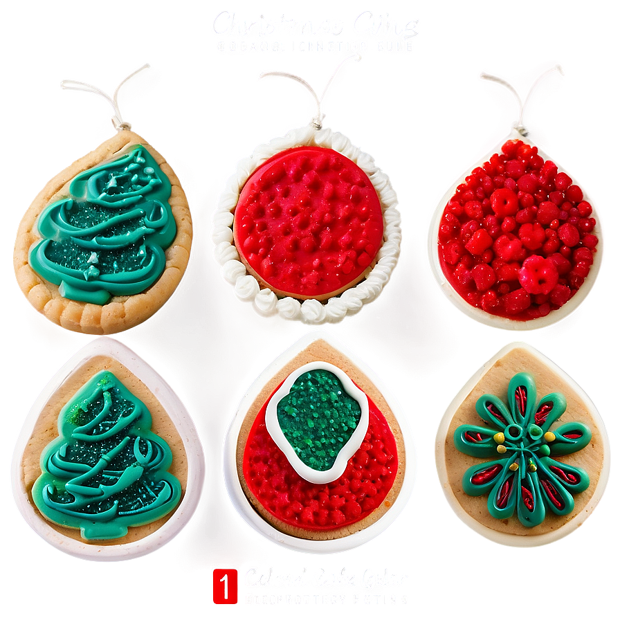 Christmas Cookie Icing Color Guide Png 71