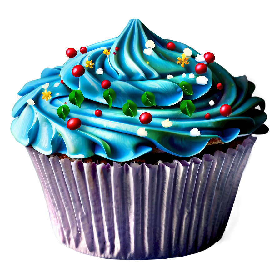 Christmas Cupcake Png Cav91