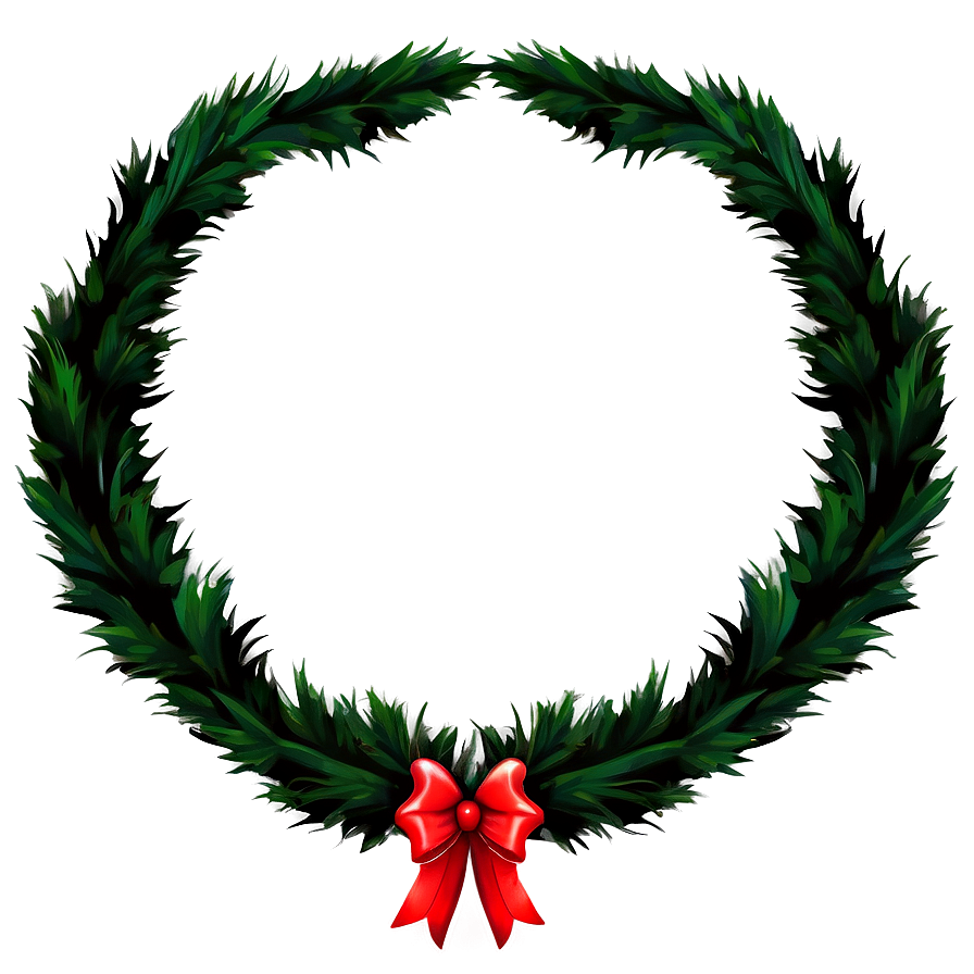 Christmas Cute Frame Png Dtf58