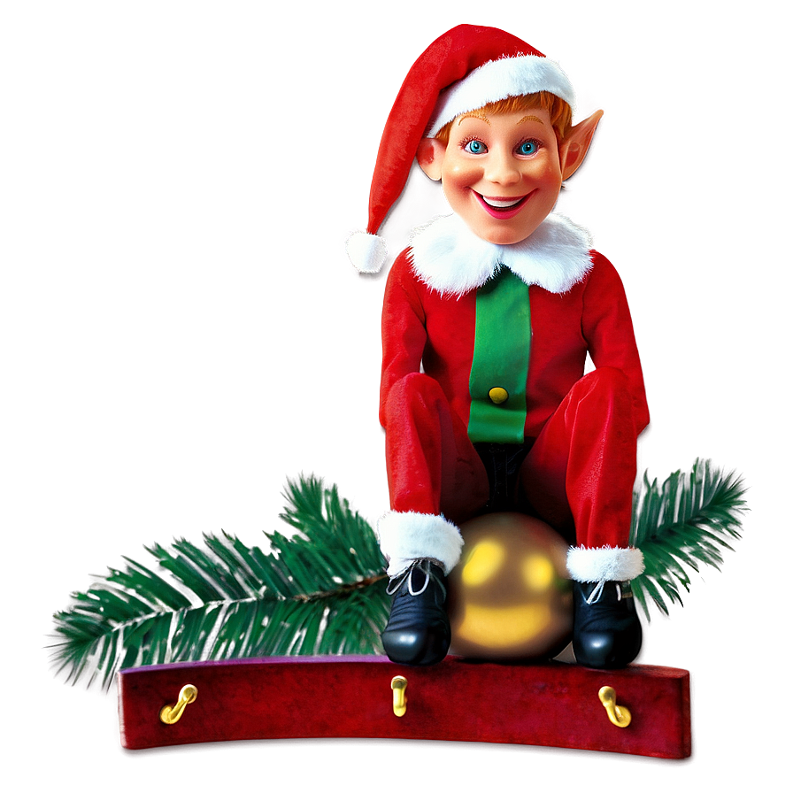 Christmas Elf Decor Png 17