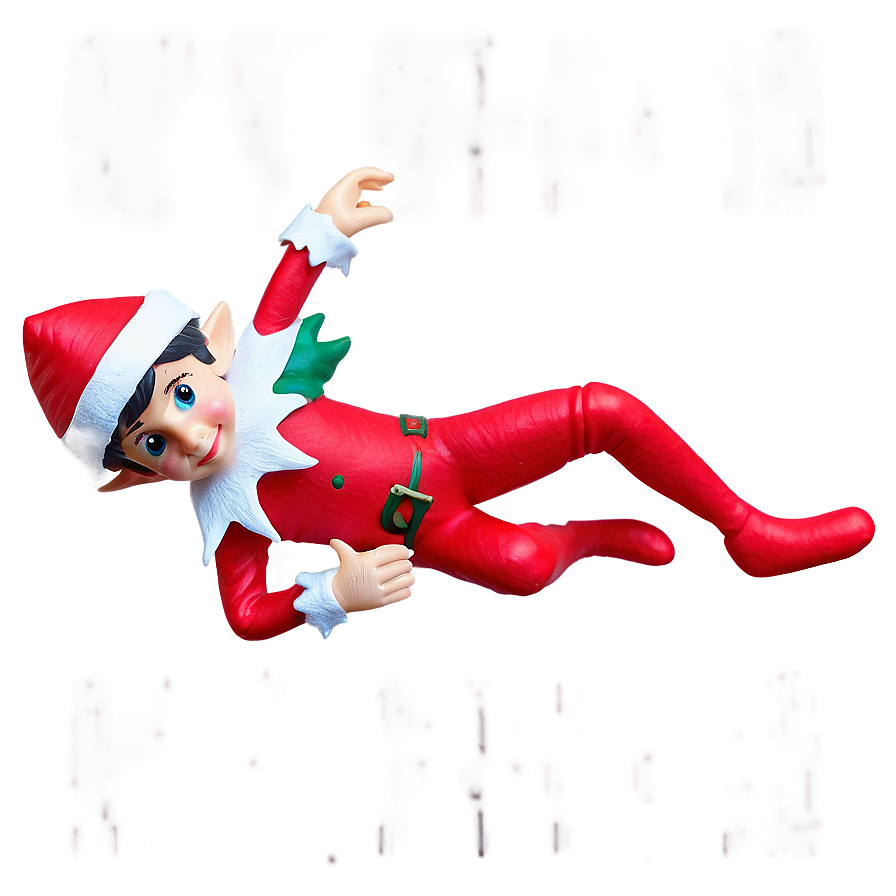 Christmas Elf Shelf Figure Png 05242024