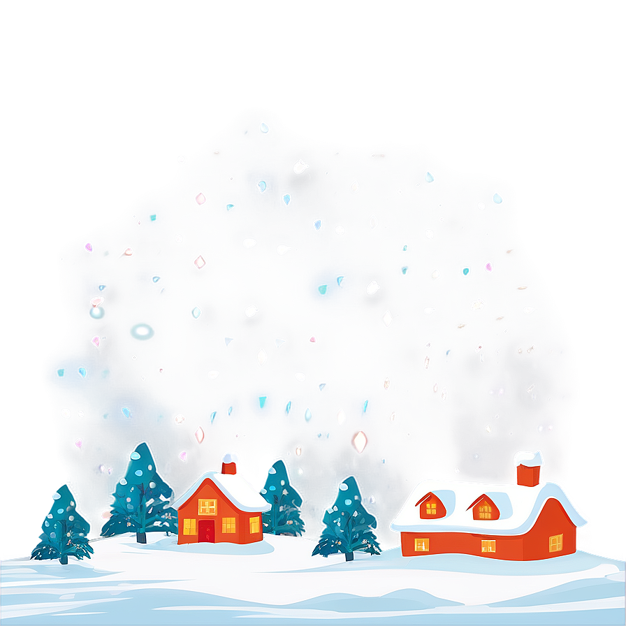Christmas Eve Snowy Scene Png 83