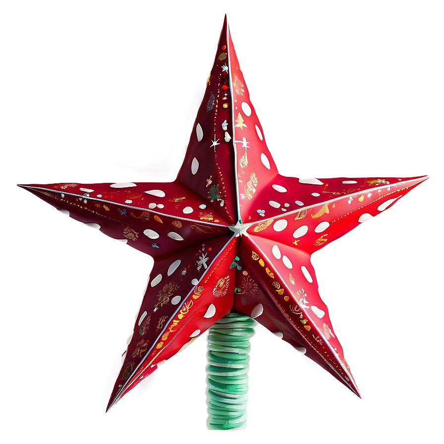 Christmas Eve Star Topper Png 2