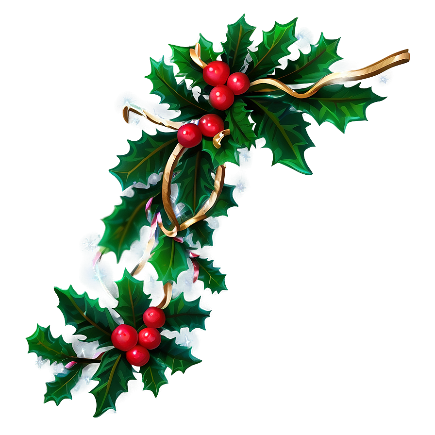 Christmas Garland Border Png 05032024