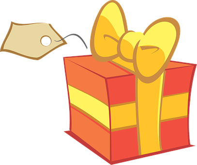 Christmas Gift Box Cartoon