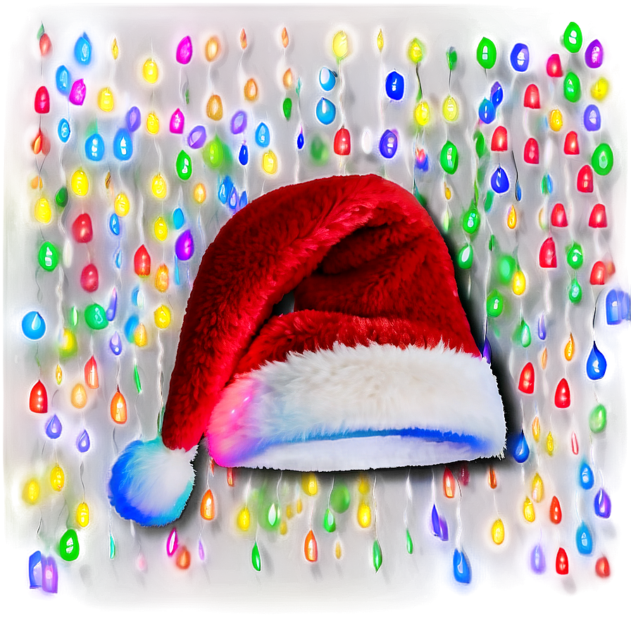 Christmas Hat With Lights Png Roo