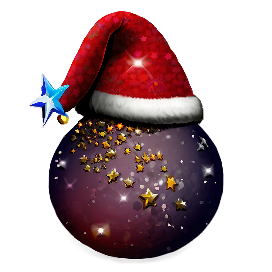 Christmas Hat With Star Png 75