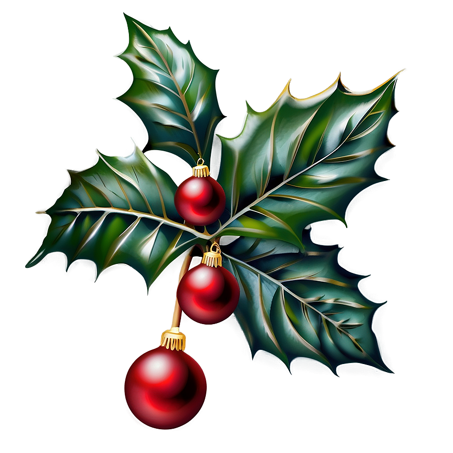 Christmas Holly Png Yjh