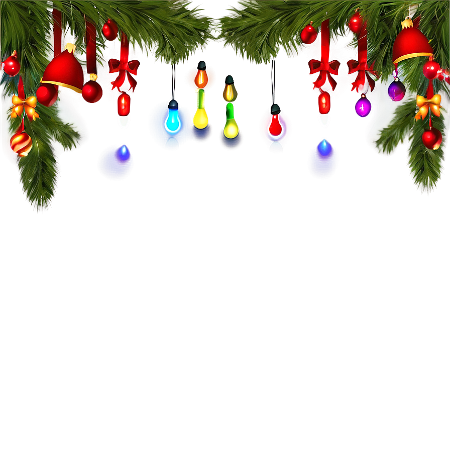 Christmas Lights Decoration Png Gms8