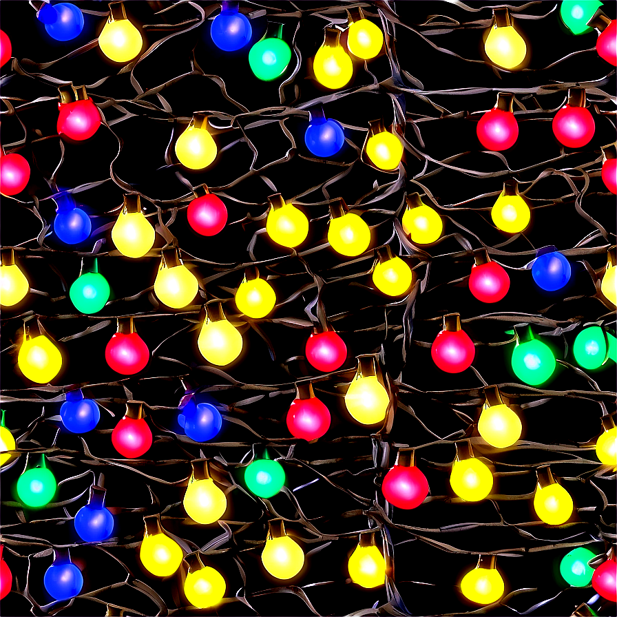 Christmas Lights Net Png Vsc78