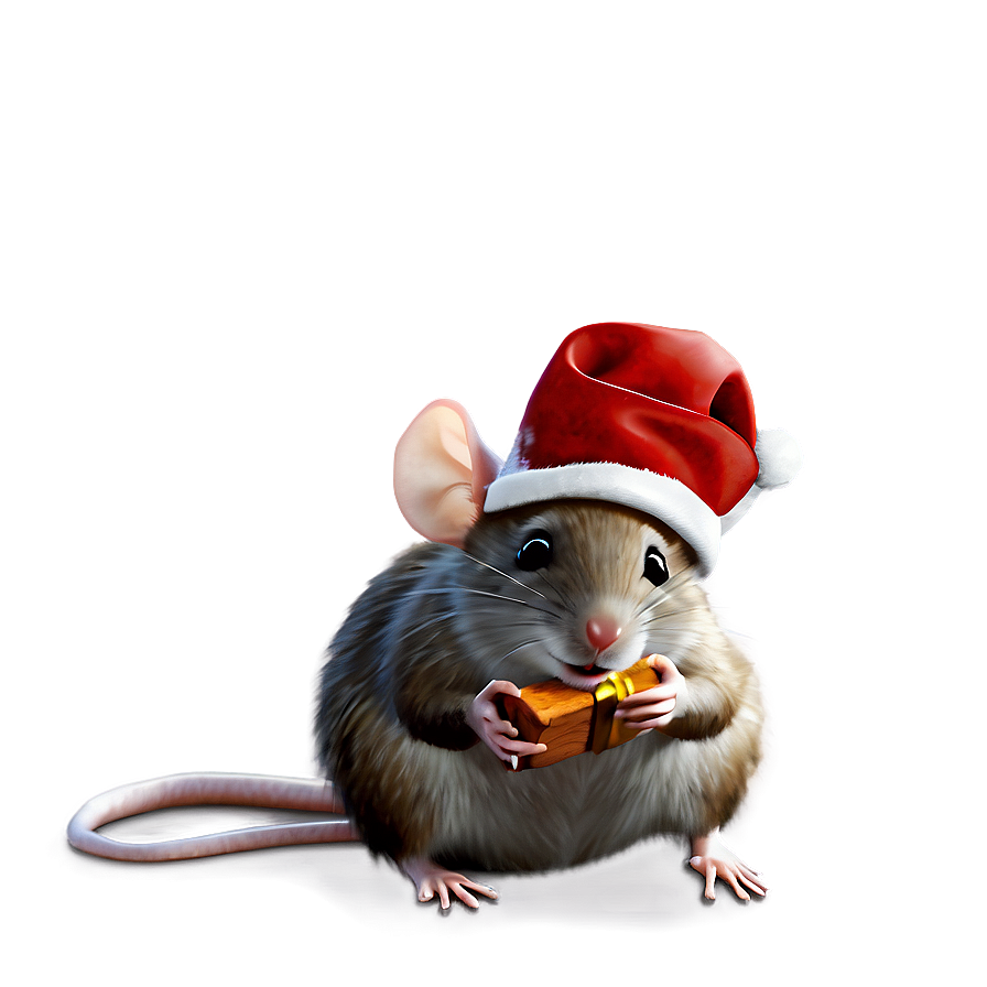 Christmas Mouse Png 30