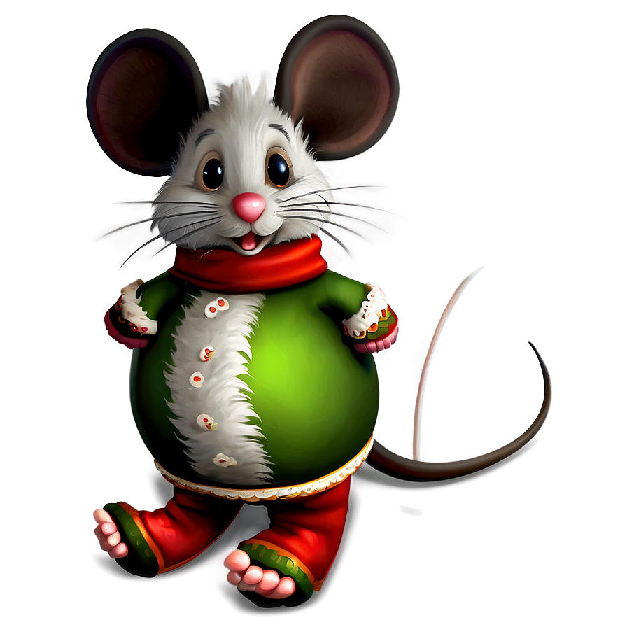 Christmas Mouse Png 71