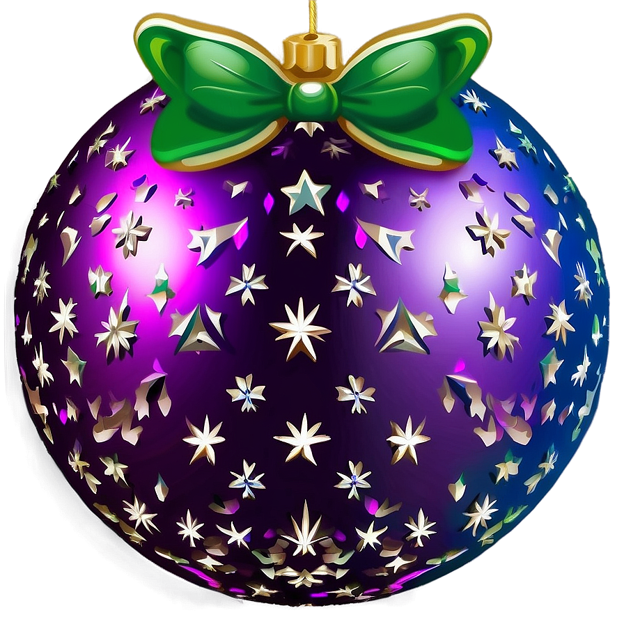 Christmas Ornament Ball Png 05242024