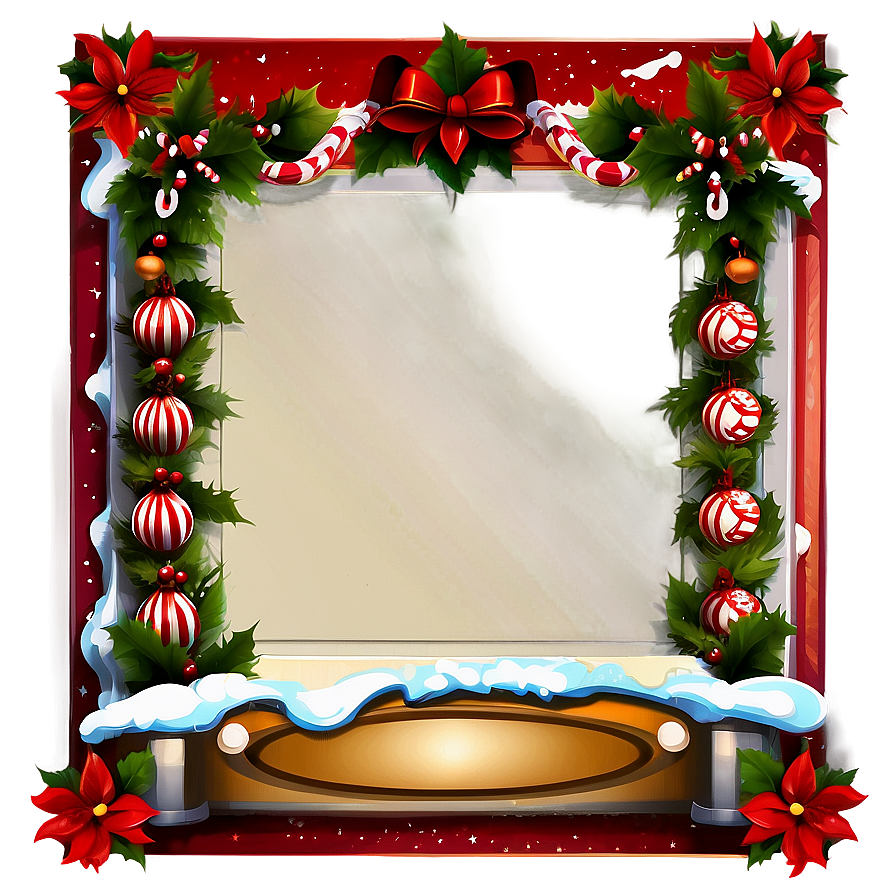 Christmas Photo Border Png Ejy