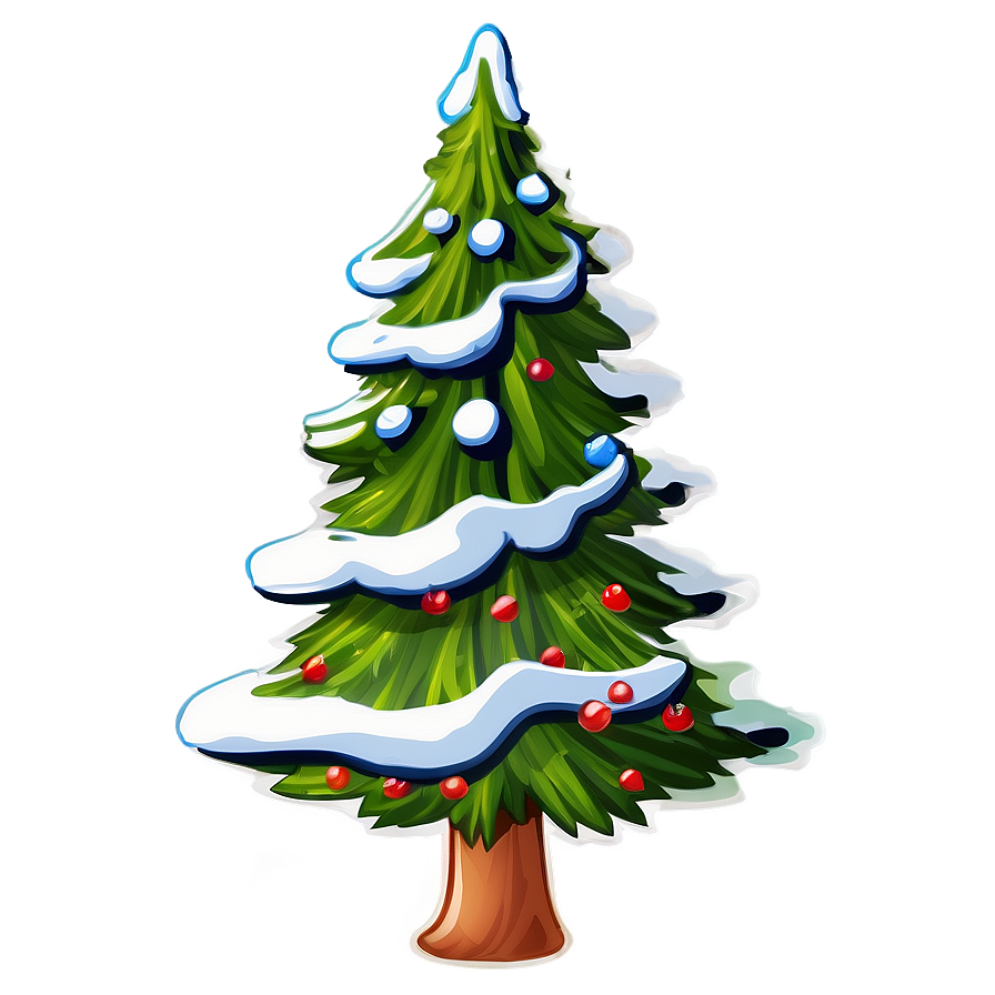 Christmas Pine Trees Png Xjv27