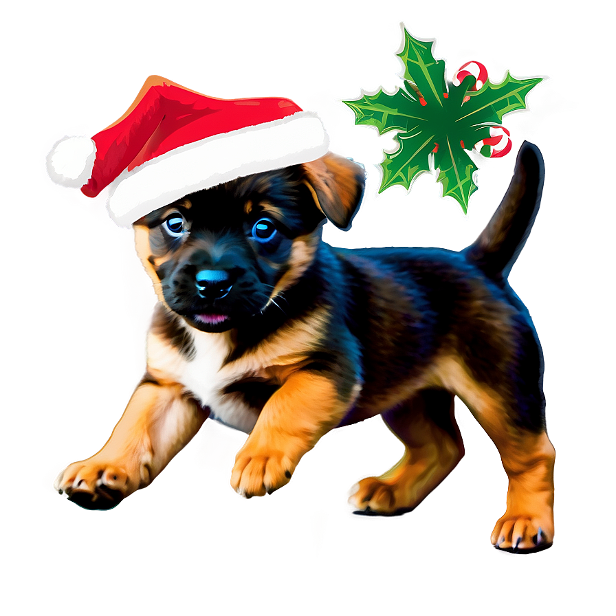 Christmas Puppy Png Noe