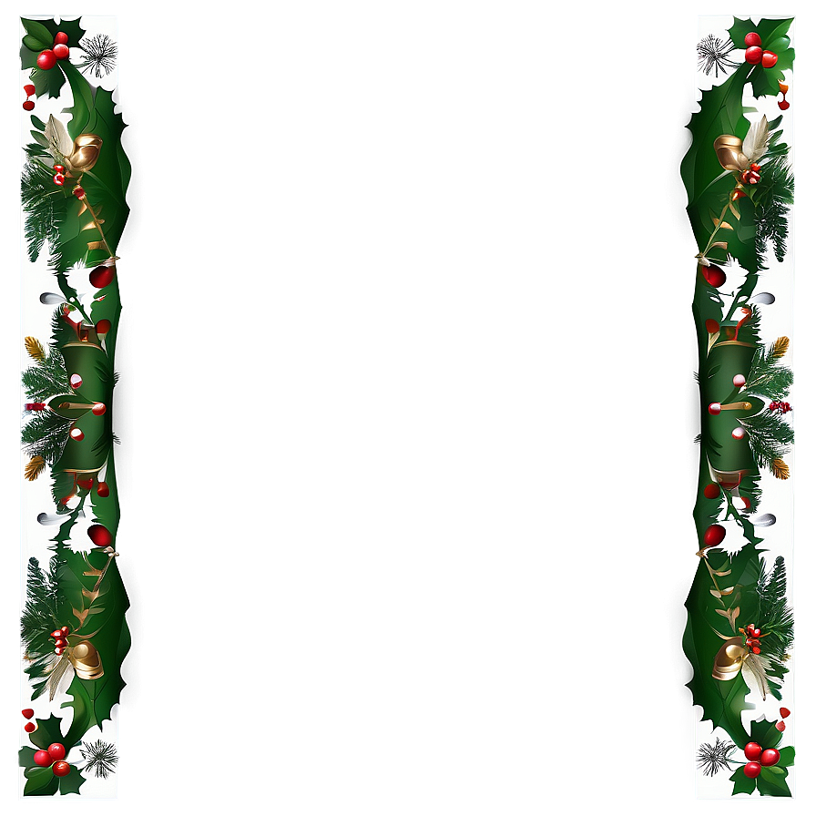 Christmas Scene Border Png Wvt