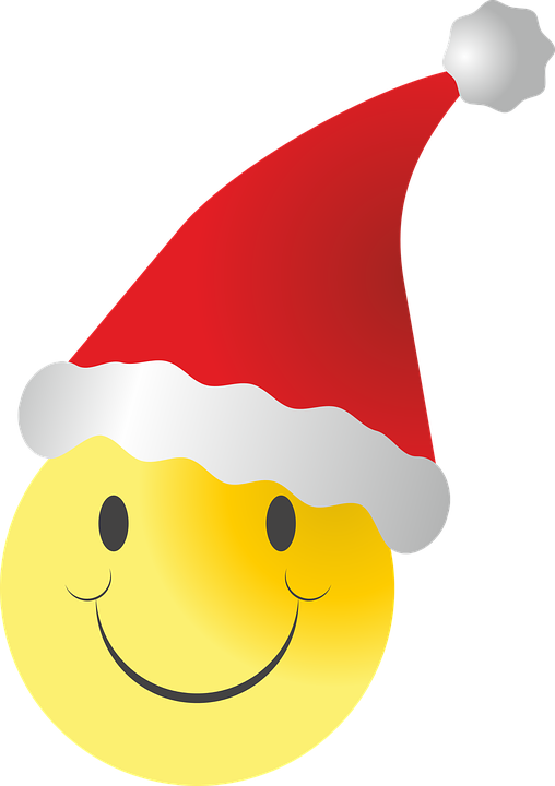 Christmas Smiley Face Santa Hat.png