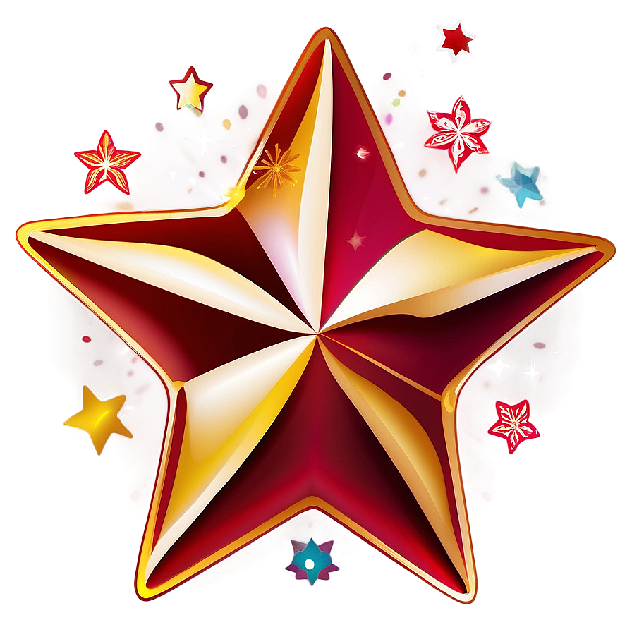 Christmas Star Clipart Png Cse14