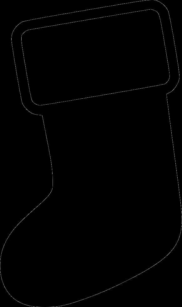 Christmas Stocking Outline