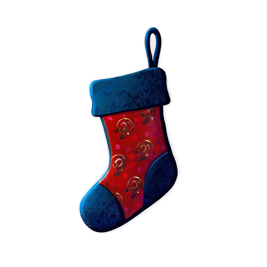 Christmas Stocking Silhouette Png 06272024