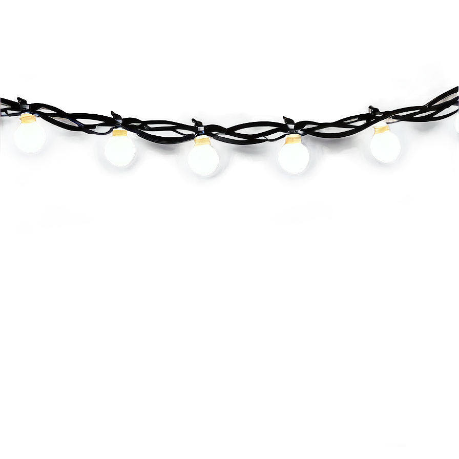 Christmas String Light Png 06212024