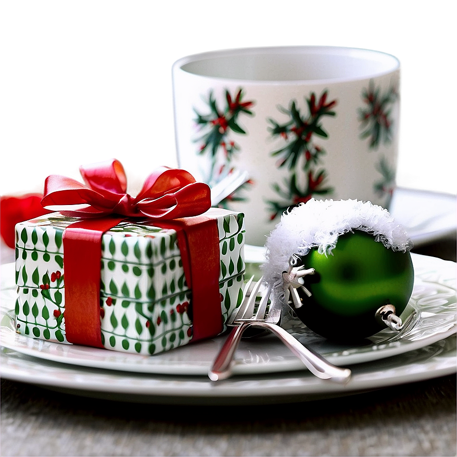 Christmas Table Setting Png 85