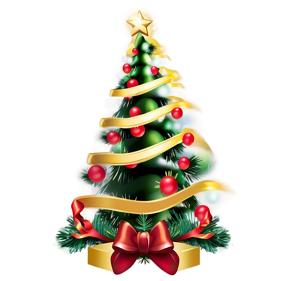 Christmas Tree Art Png Cwb19