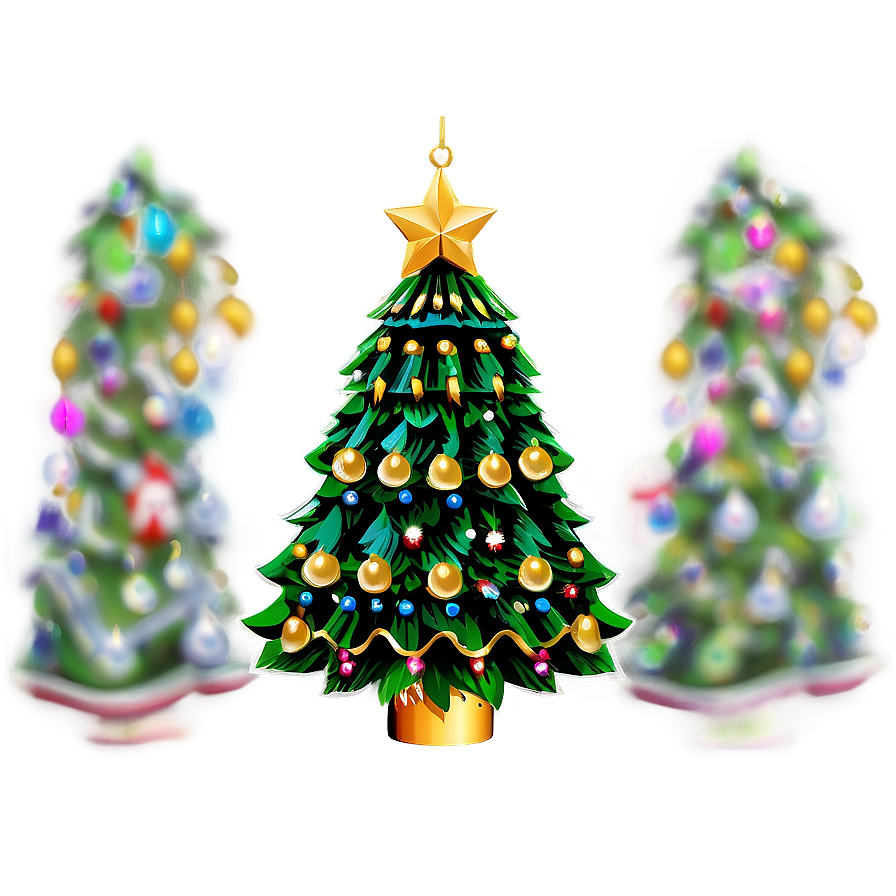 Christmas Tree Decoration Ideas Png 7