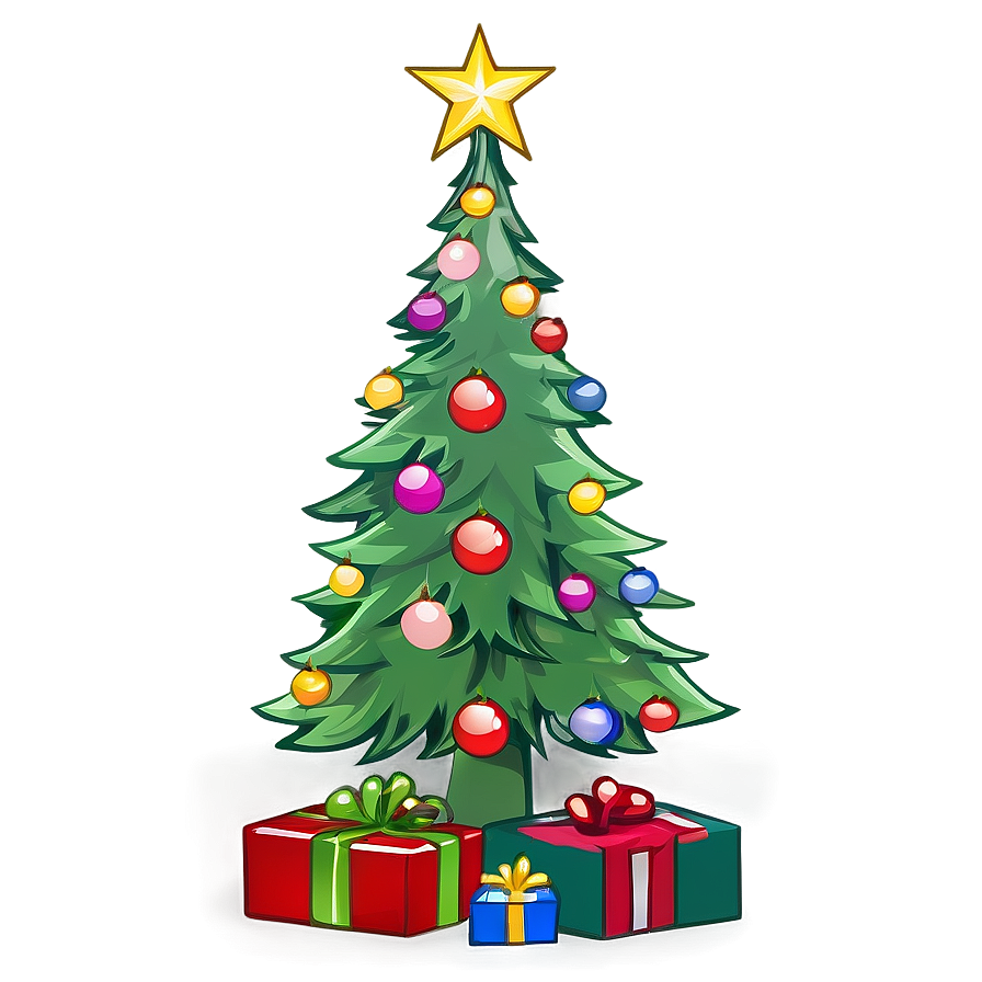 Christmas Tree Outline Png Qpq