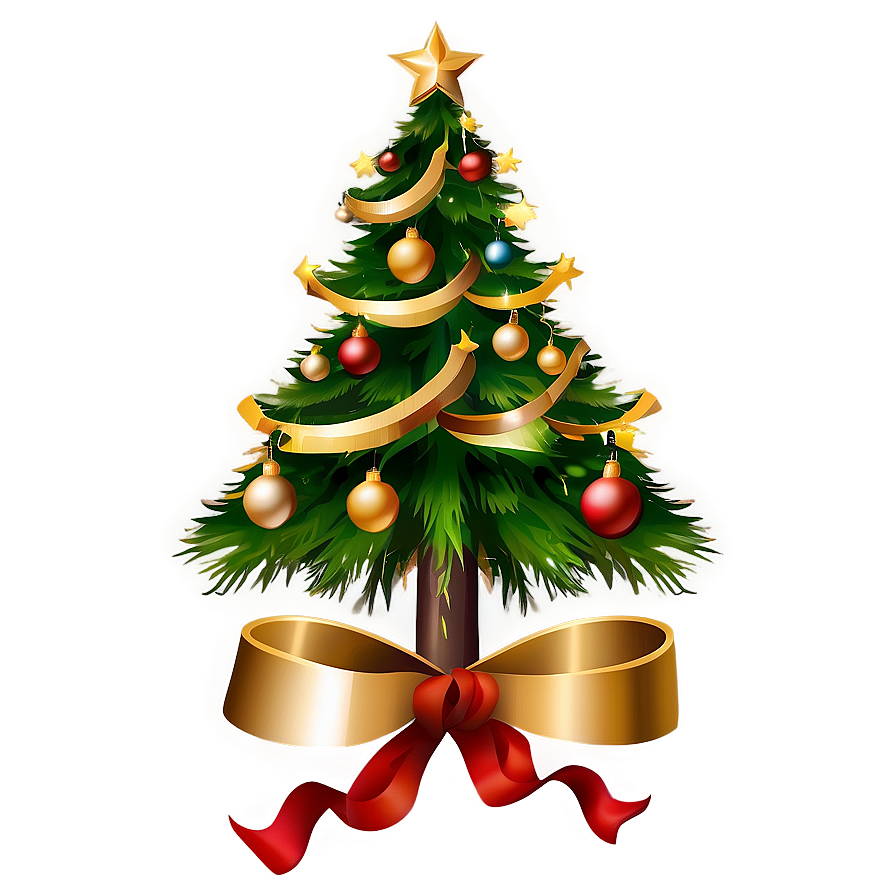 Christmas Tree Transparent Icon Png 05262024