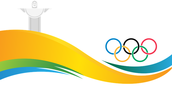 Christthe Redeemer Olympic Rings Banner