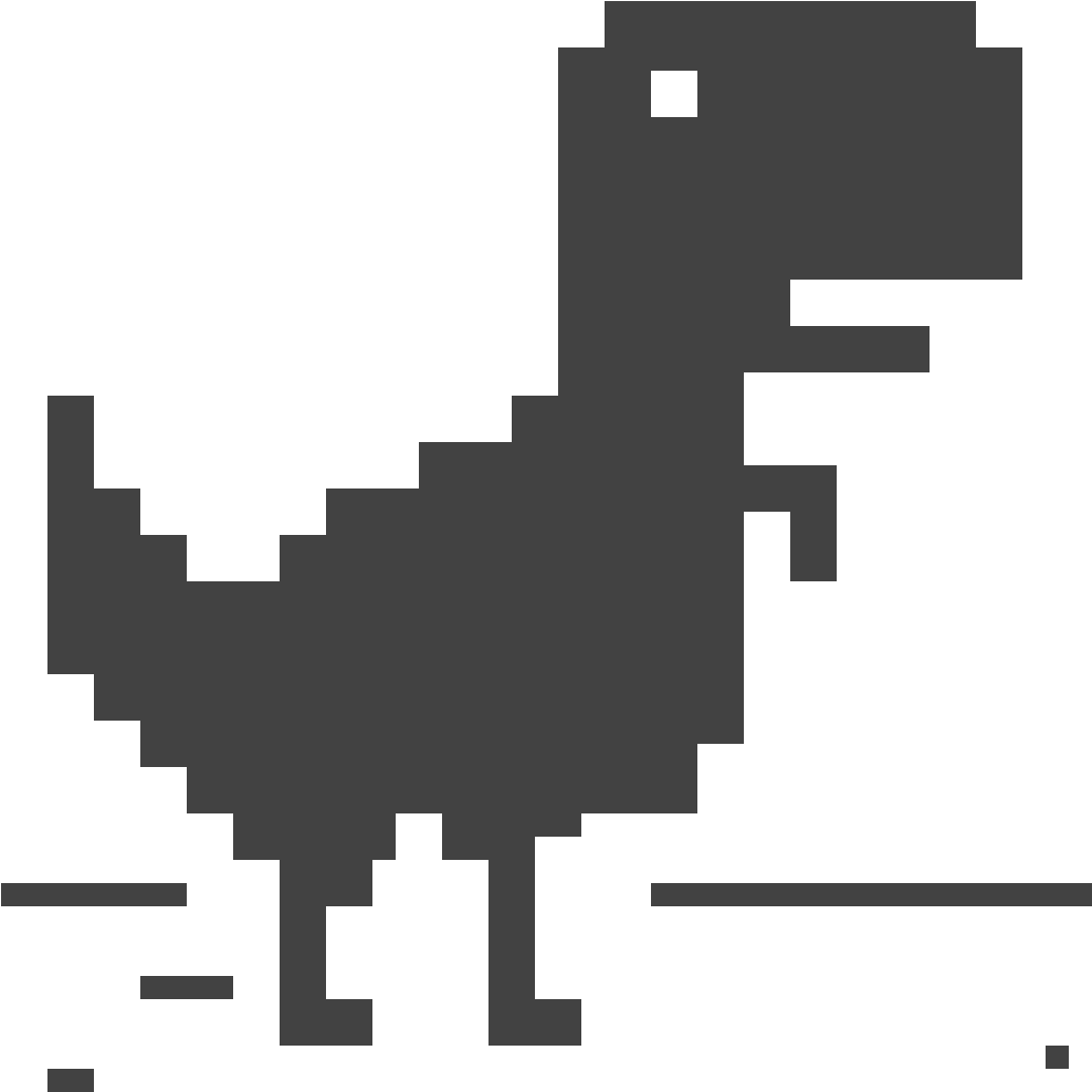 Chrome No Internet Dinosaur Game