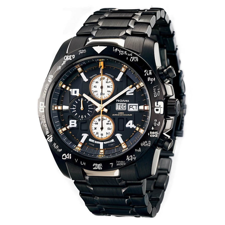 Chronograph Watch Png 64