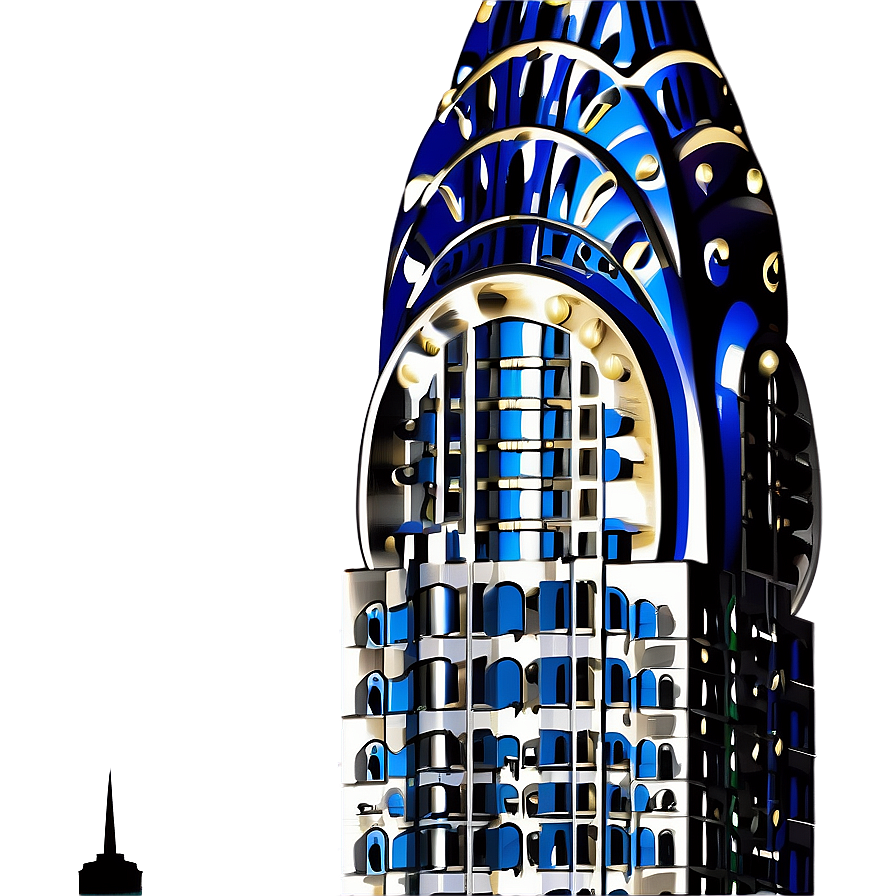 Chrysler Building Cityscape Background Png Kmh