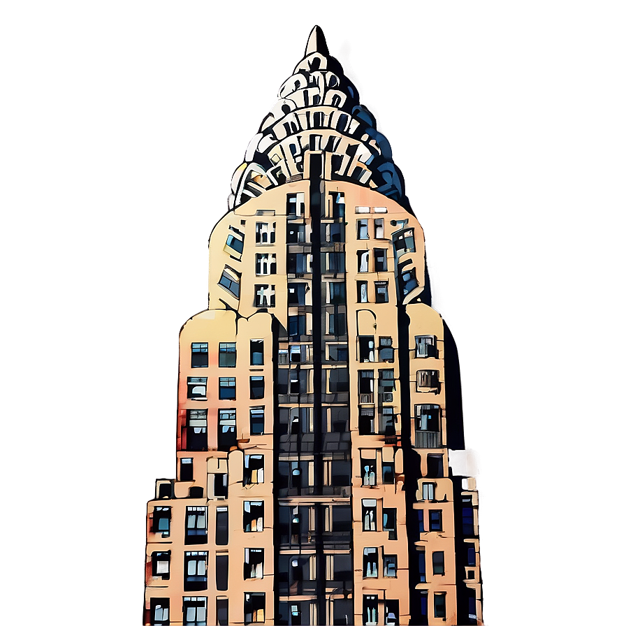 Chrysler Building In Autumn Png 39