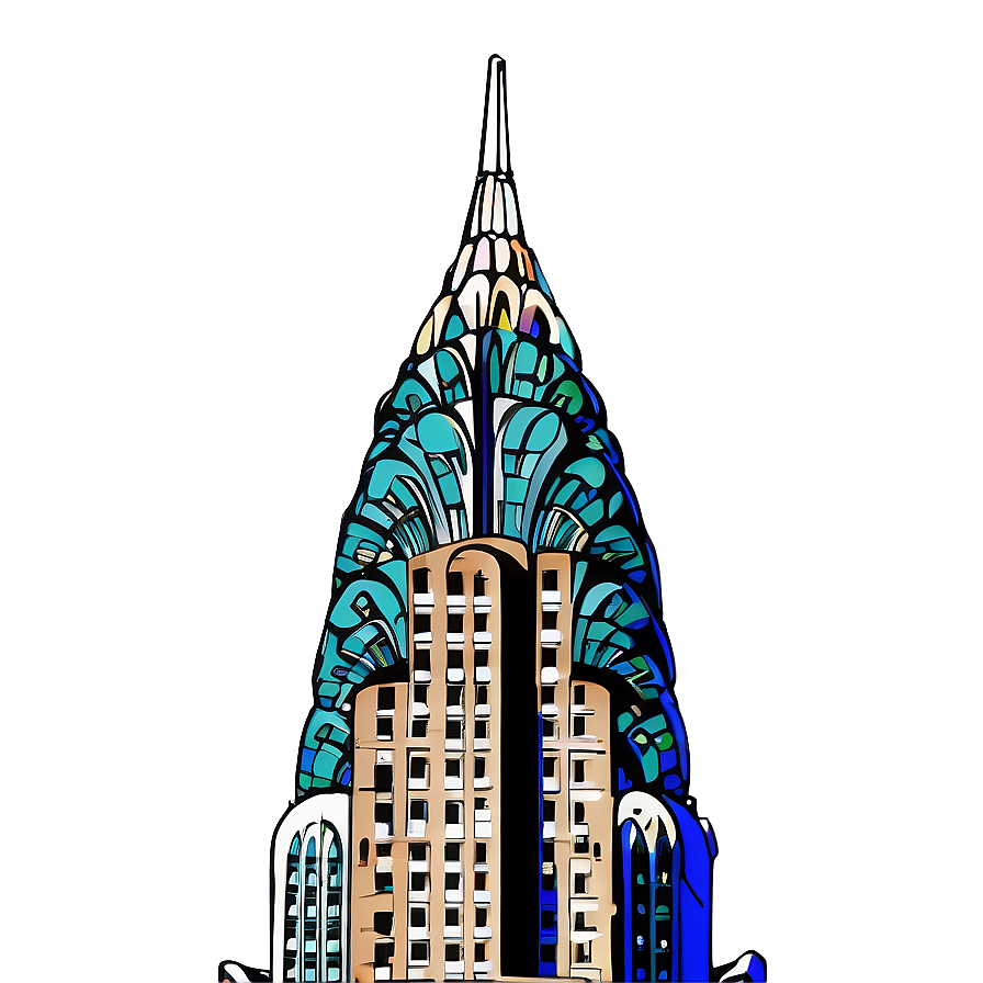 Chrysler Building Lit Up Png 65