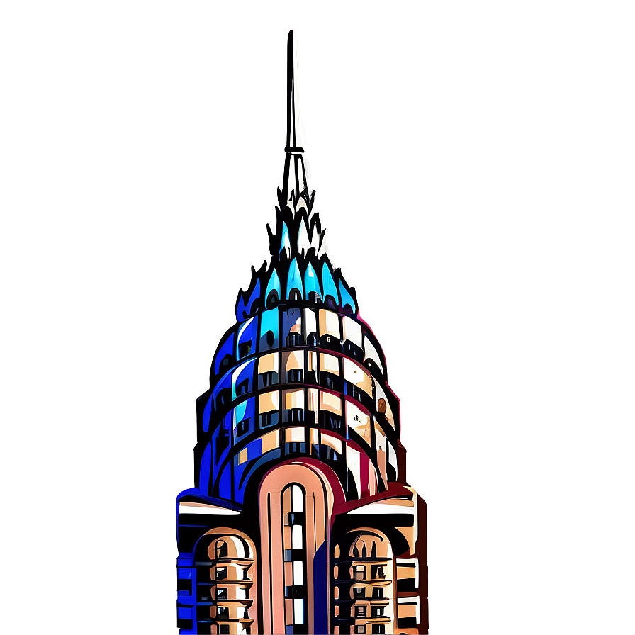 Chrysler Building Night Lights Png 06252024