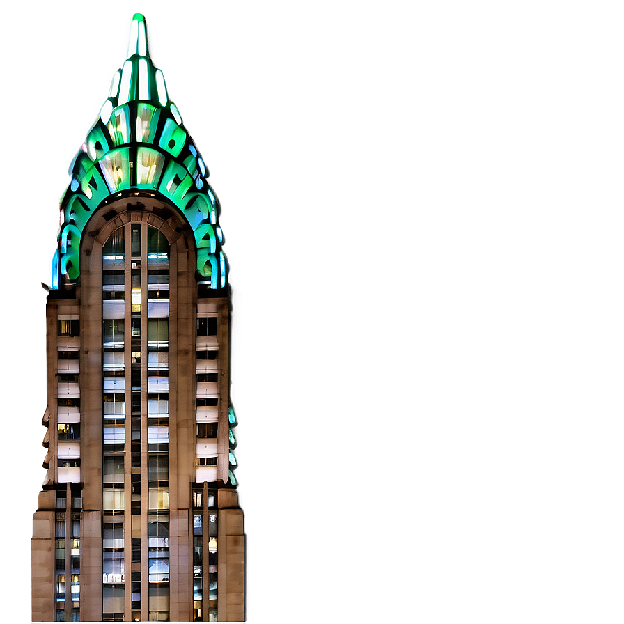 Chrysler Building Night Lights Png 21